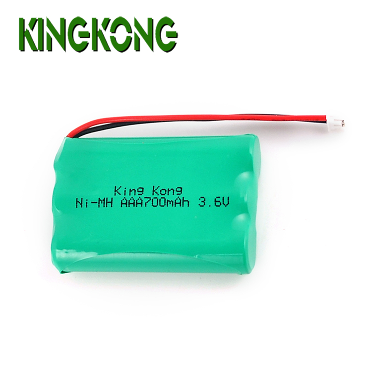 Use safty NH AAA size 700mAh 1.2V rechargeable battery for lights