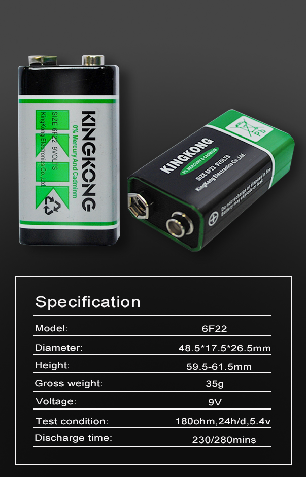 Carbon Zinc Battery r03p 1.5v um-4 Size Dry Batteries for Toys Camera